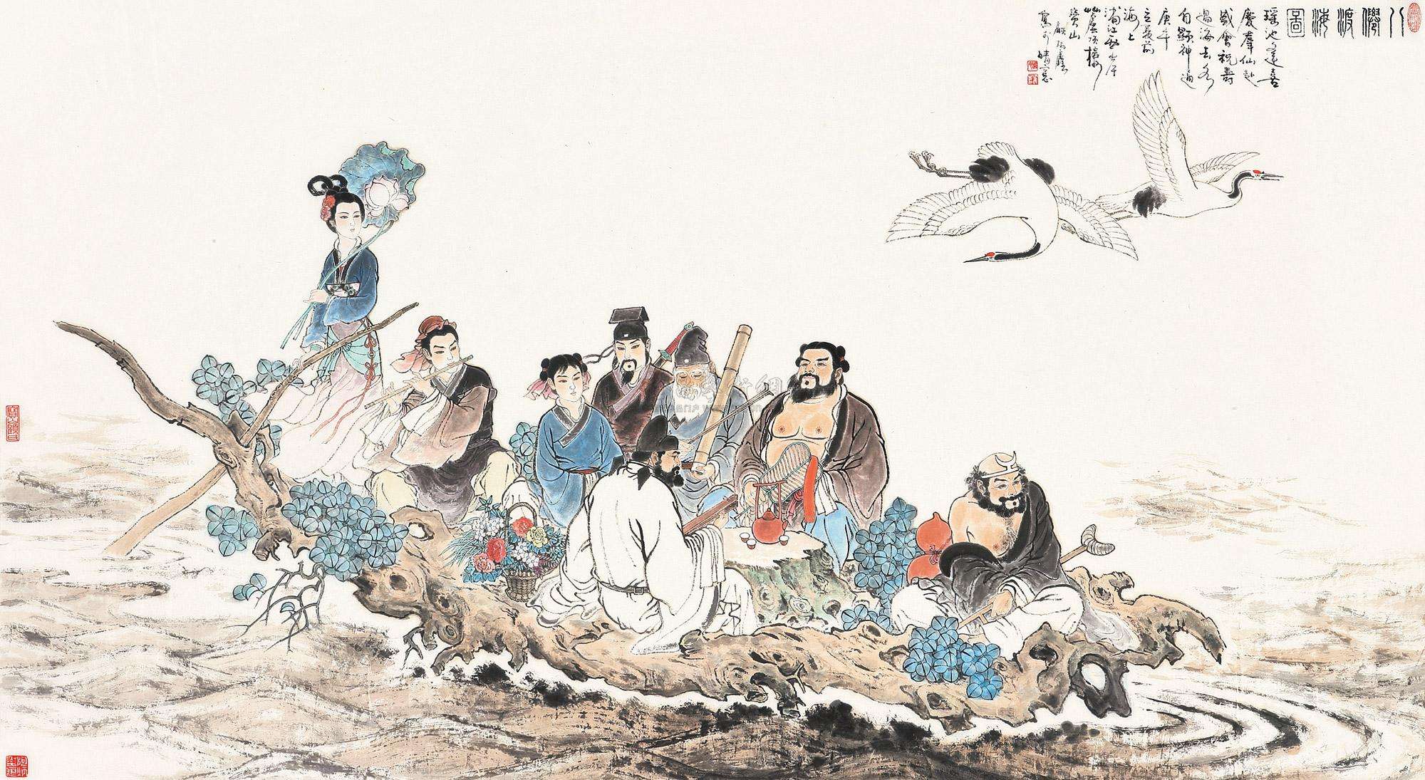 Ba Xian: Mythical Taoist Figures