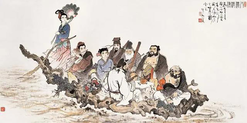 The Eight Immortals Crossing the Sea**